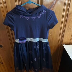 Marvel Purple and Black Kids Dress
